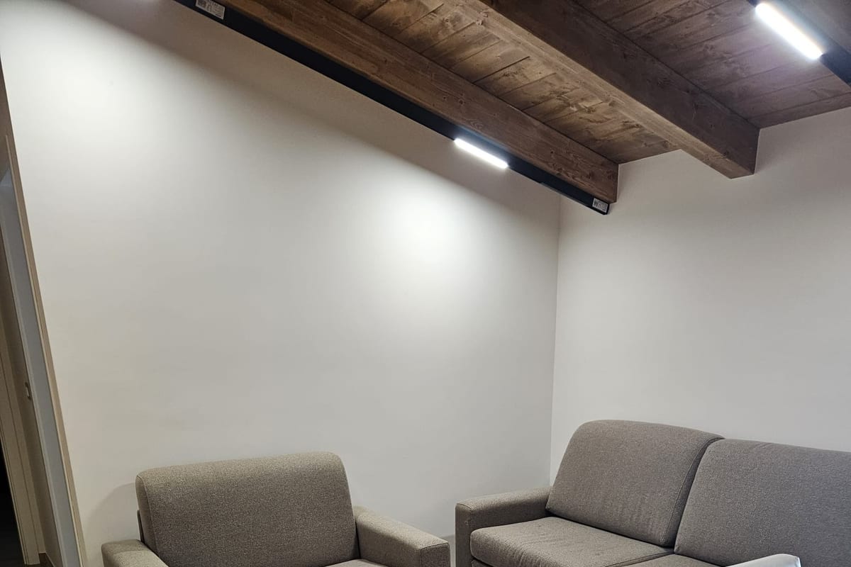 Abete apartment: living area